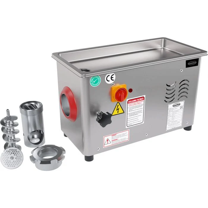 Kjøttkvern 12 - 90 kg/T 230V - Med avtagbart hode