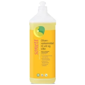 Vaskemiddel oliven, ull & silke, 1 l, økologisk, Sonett