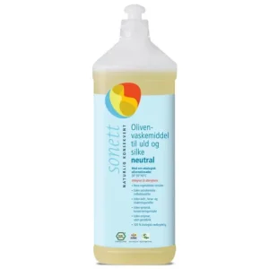 Vaskemiddel oliven, ull & silke Sensitiv 1 l, økologisk, Sonett