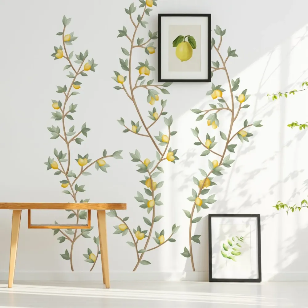 Sitrongrener Veggklistremerker