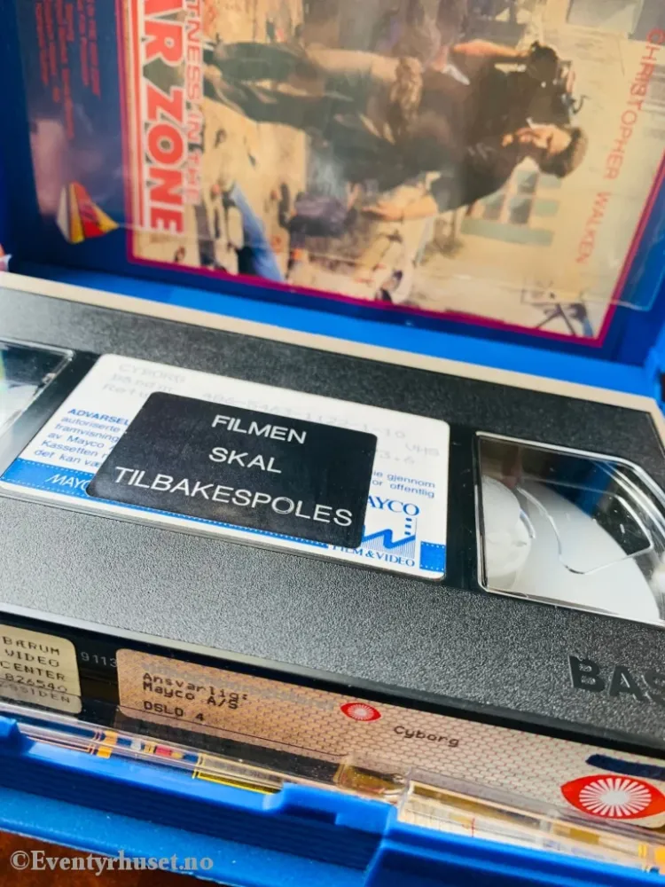 Cyborg. 1989. VHS Big Box.