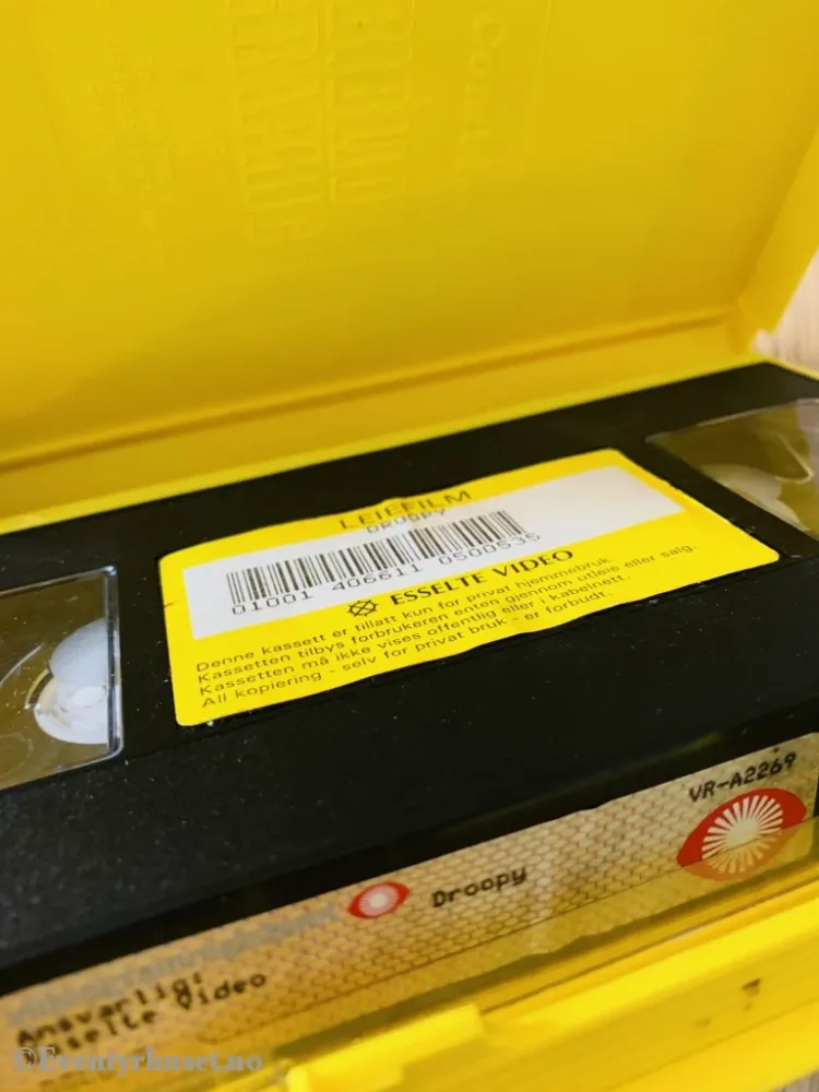 Droopy. 1943-55. VHS Big Box.
