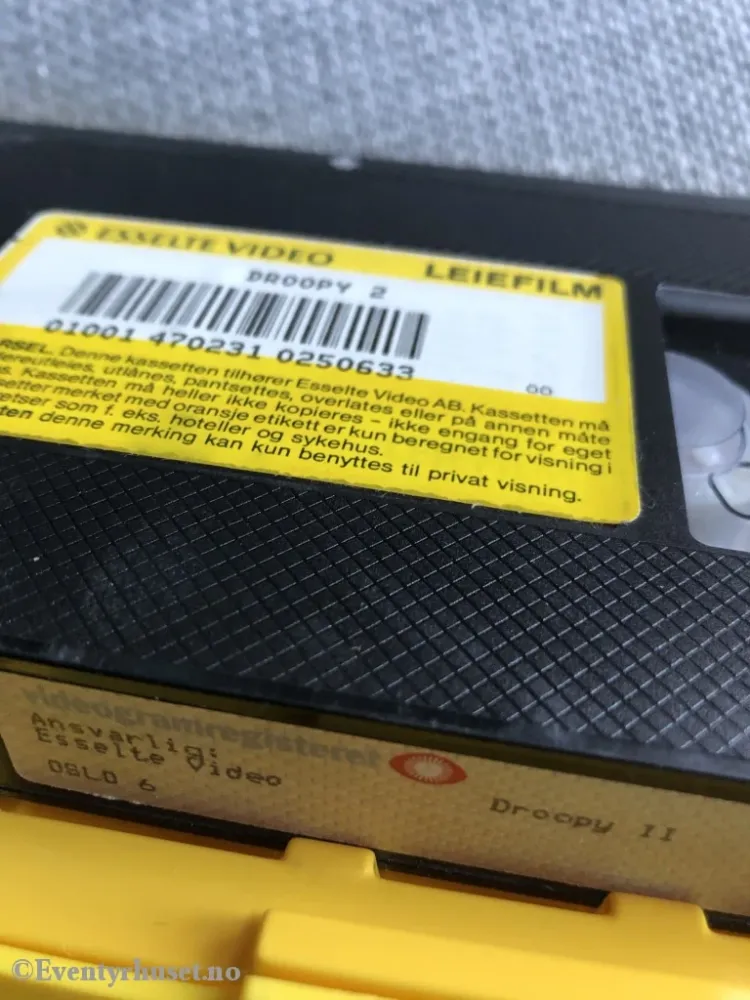 Droopy 2. 1946-54. VHS Big Box.