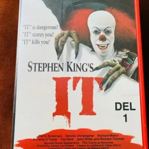Stephen Kings IT. Del 1. 1990. VHS Big Box.