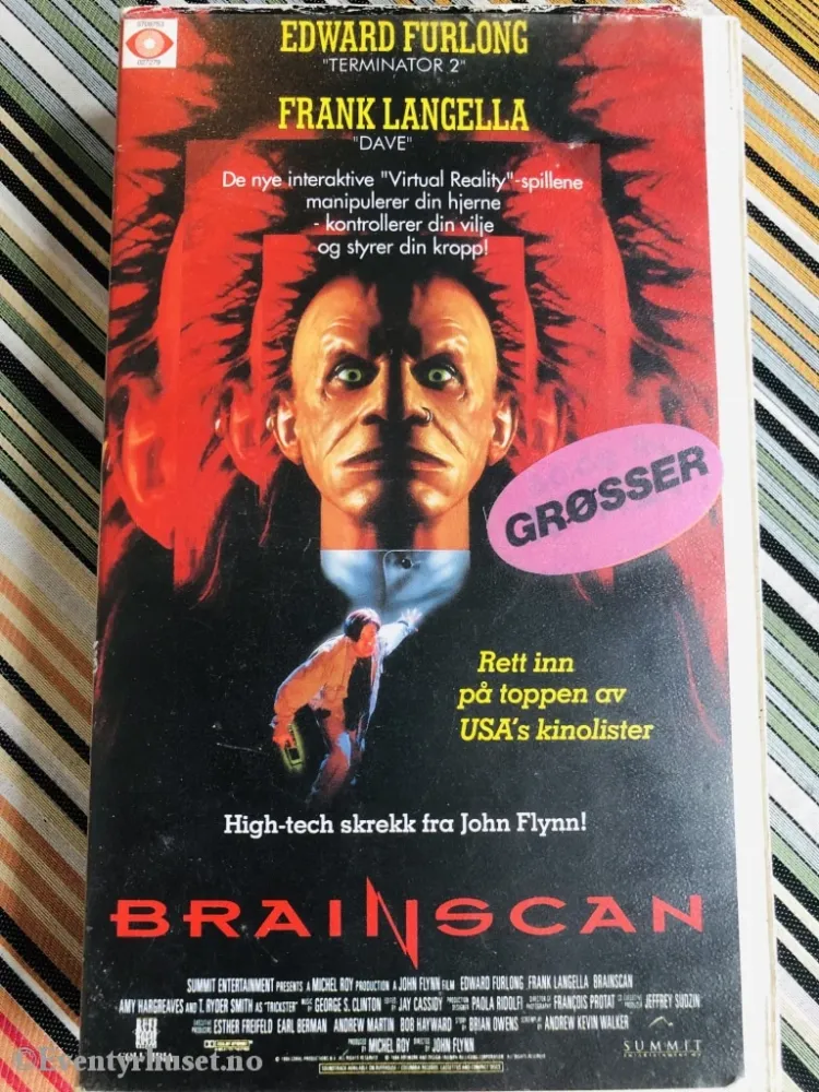 Brainscan. 1993. VHS.