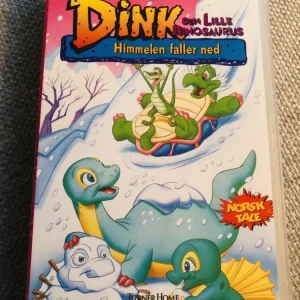 Dink - Den lille dinosaurus. 1993. Himmelen faller ned. VHS.