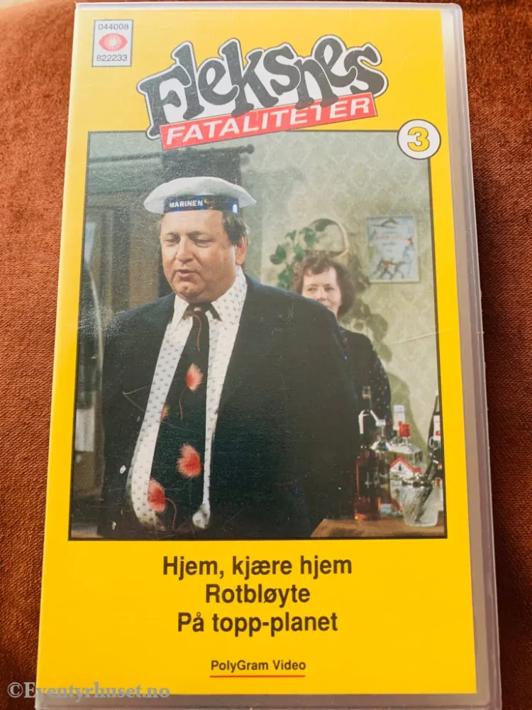 Fleksnes fasiliteter. Vol. 3 (NRK/SVT). VHS.