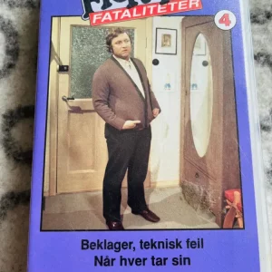 Fleksnes fasiliteter. Vol. 4 (NRK/SVT). VHS fra utleie.