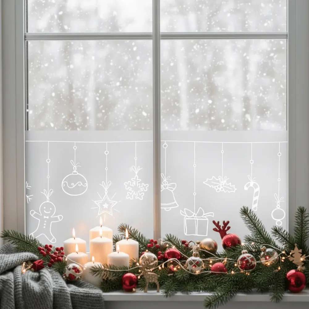 Limited Static winter garland