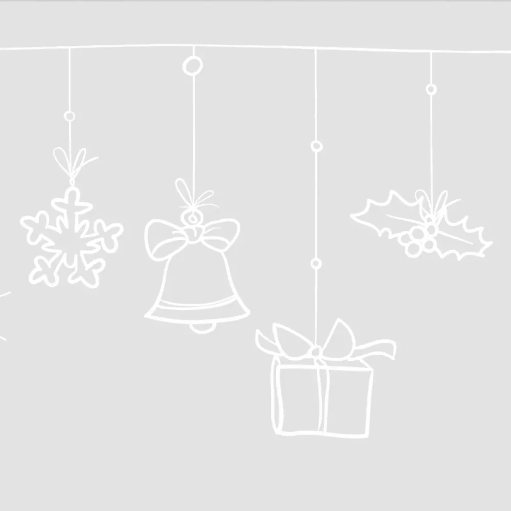 Limited Static winter garland