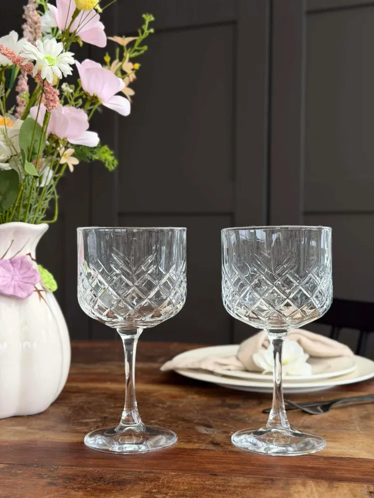 Gin tonic glass - 2 stk