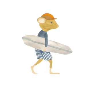 That's Mine Wallsticker Benja Surfer