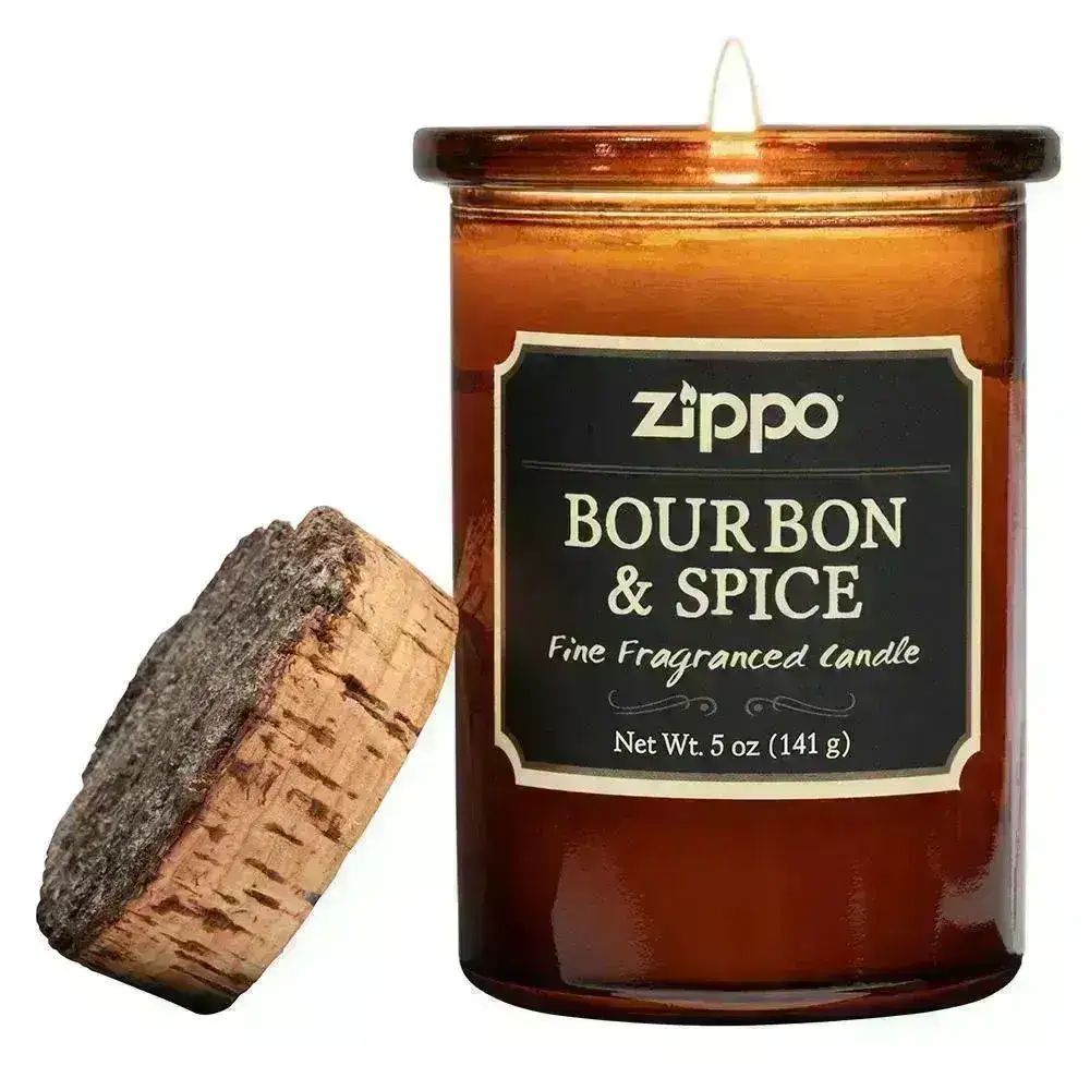 Zippo - Spirit Candle Duftlys - Bourbon & Spice