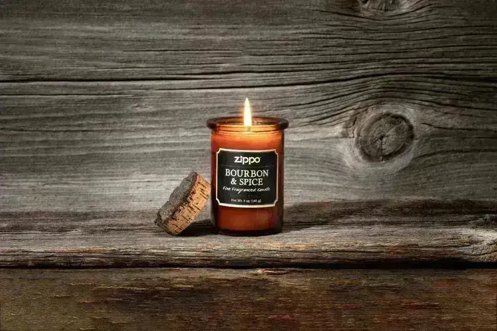 Zippo - Spirit Candle Duftlys - Bourbon & Spice